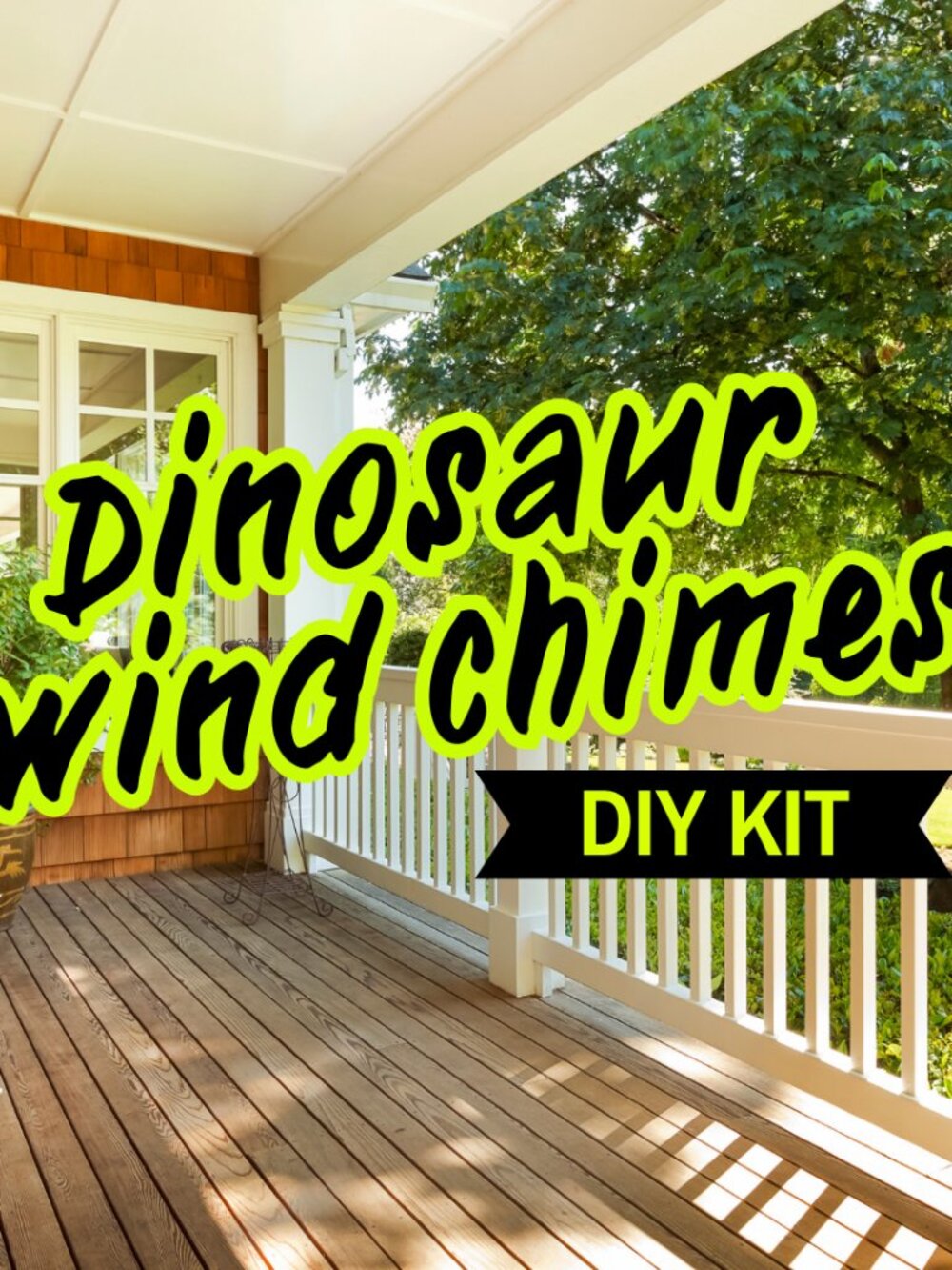 DIY Dinosaur Wind Chime Kit